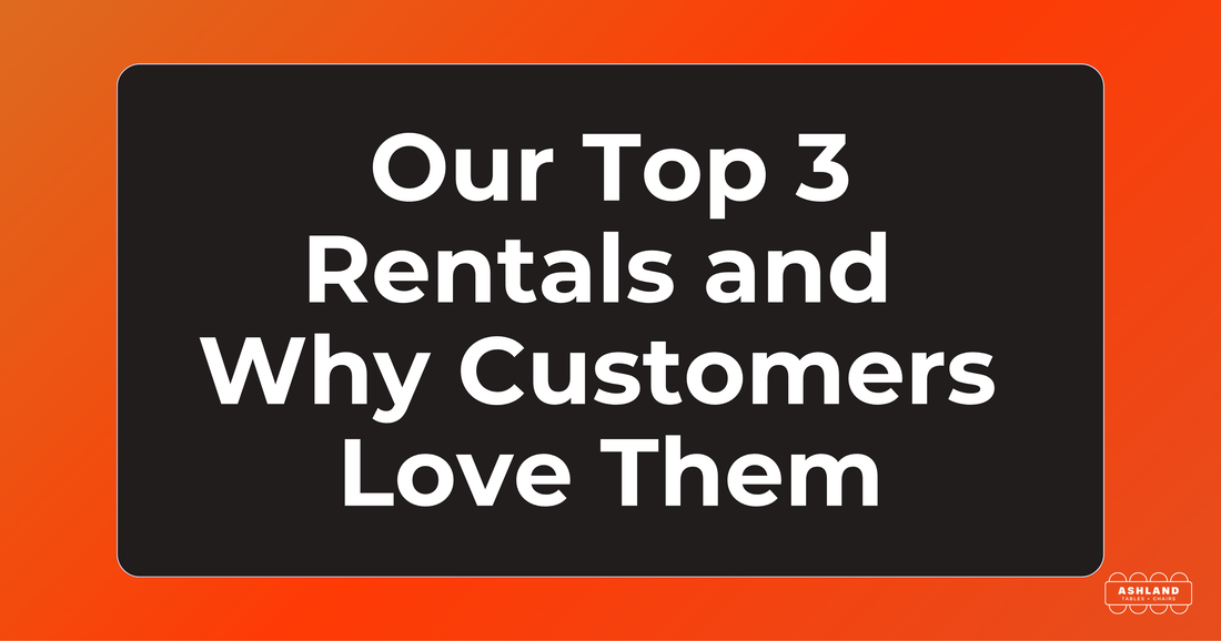 our top 3 rentals